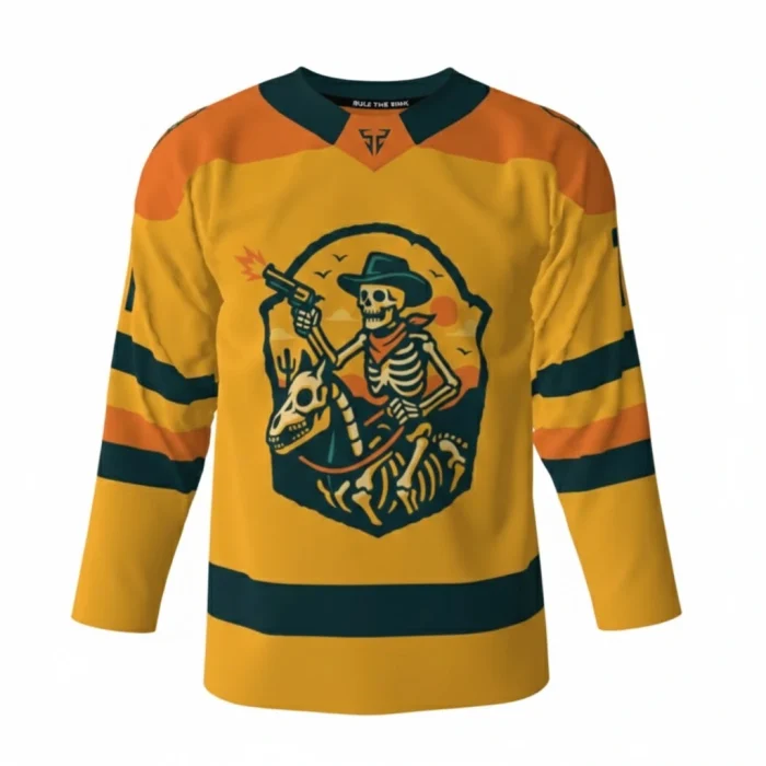 Pale Riders Gold Hockey Jersey