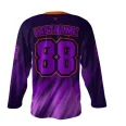 Rapture Purple Hockey Jersey back