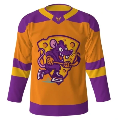 Rink Rats Orange Hockey Jersey