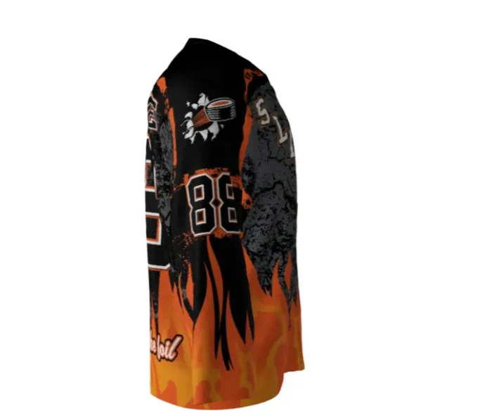 Slapshotz Flames Hockey Jersey Slapshotz Flames Hockey Jersey