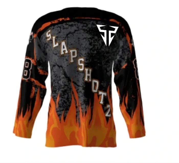 Slapshotz Flames Hockey Jersey