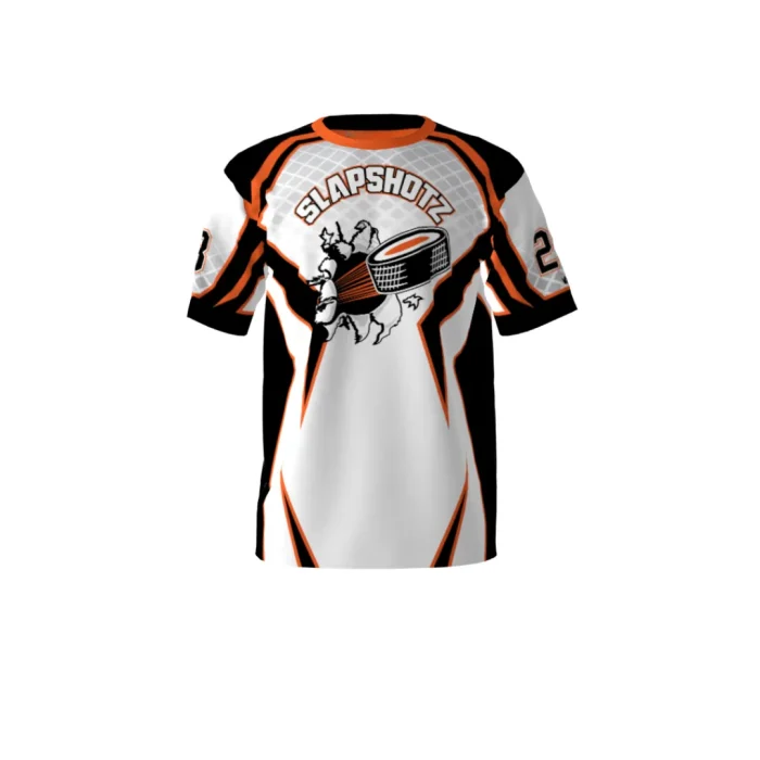 Slapshotz White Softball Jersey