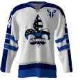 St Louis White Alternate Police Hockey Jersey