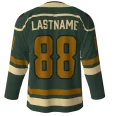 Swamp Donkeys Green Hockey Jersey bacck
