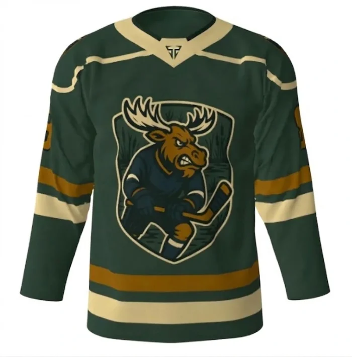 Swamp Donkeys Green Hockey Jersey