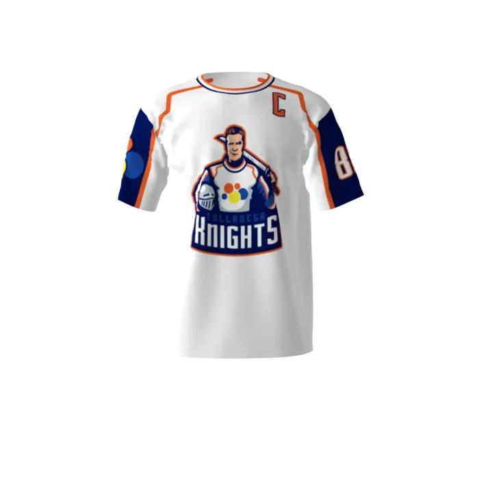 Talladega Knights White Softball Jersey Talladega Knights White Softball Jersey