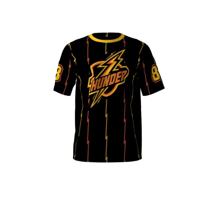 Thunder Black Softball Jersey