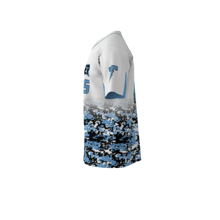 Thunder White Softball Jersey (1) Thunder White Softball Jersey (1)