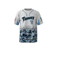 Thunder White Softball Jersey