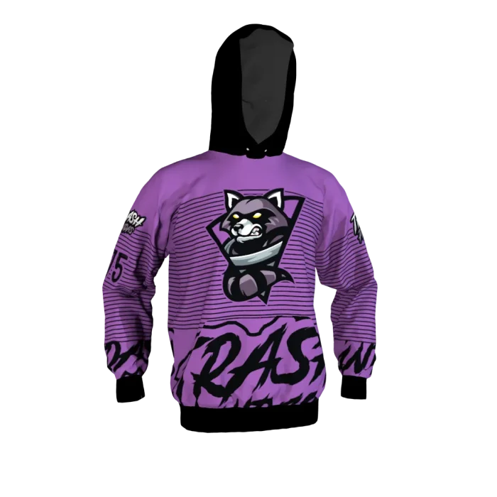 Trash Pandas Purple Hoodie (1) Trash Pandas Purple Hoodie (1)