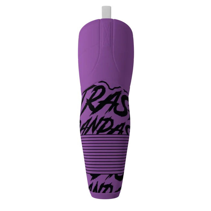 Trash Pandas Purple Ice Hockey Socks