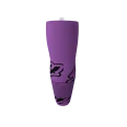 Trash Pandas Purple Ice Hockey Socks side view