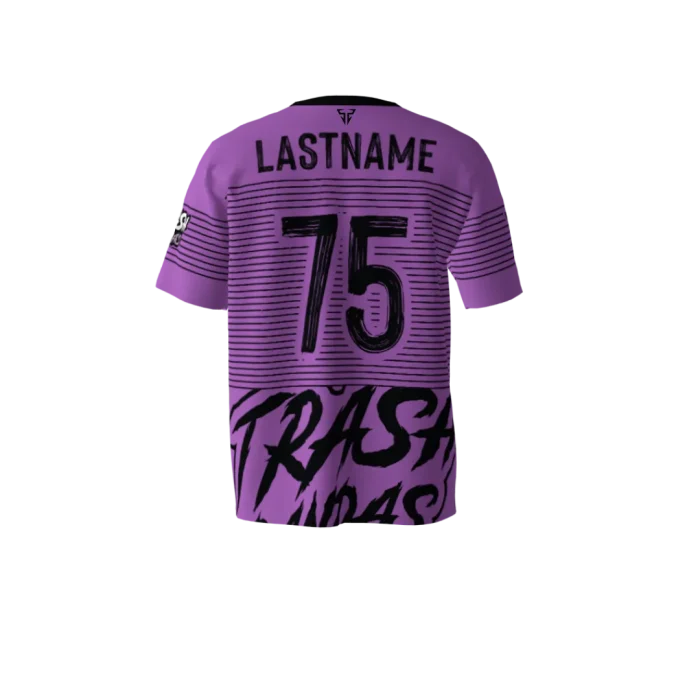 Trash Pandas Purple Softball Jersey (2) Trash Pandas Purple Softball Jersey (2)