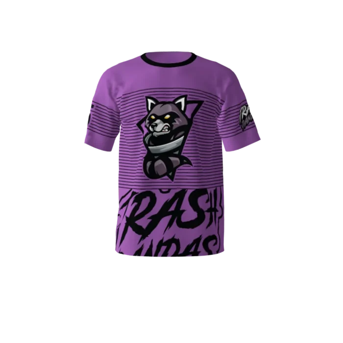 Trash Pandas Purple Softball Jersey Trash Pandas Purple Softball Jersey