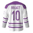 Trash Pandas White Alt Hockey Jersey back