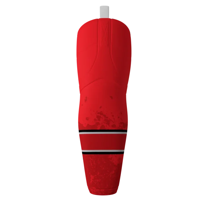 Traverse City North Stars Red Stripe Ice Hockey Socks