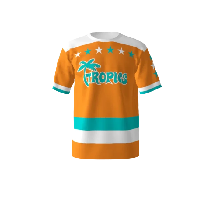 Tropics Orange Softball Jersey Tropics Orange Softball Jersey