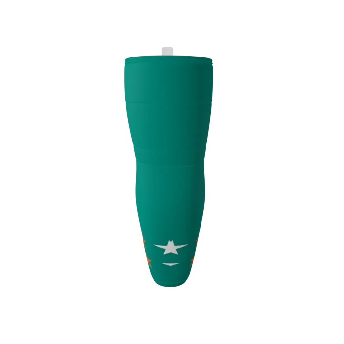 Tropics Teal Ice Hockey Socks Tropics Teal Ice Hockey Socks