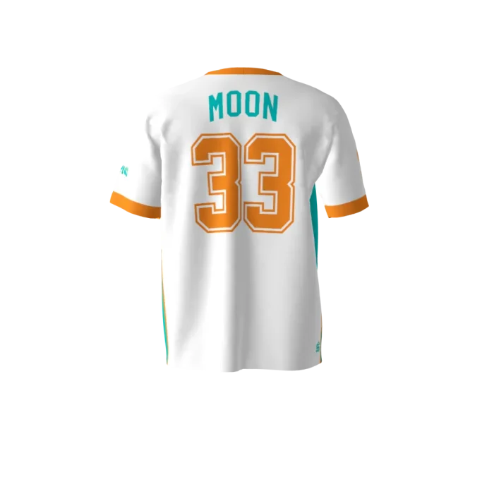 Tropics White Softball Jersey (1) Tropics White Softball Jersey (1)