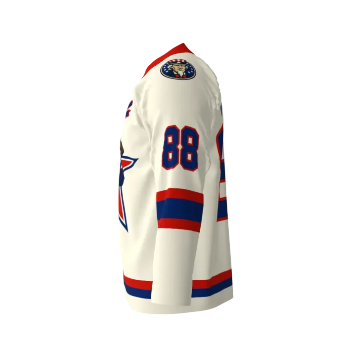 Uncle Sam Cream Hockey Jersey (2) Uncle Sam Cream Hockey Jersey (2)