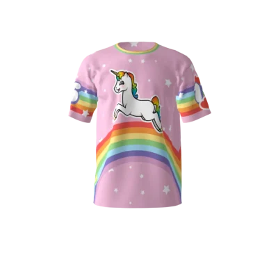 Unicorns Pink Softball Jersey