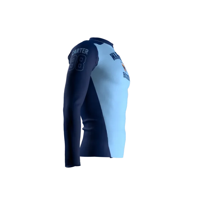Warriors Compression Shirt Warriors Compression Shirt