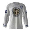 Whore Island Ocelots Gray Hockey Jersey