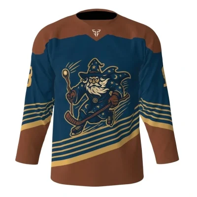 Wizards Blue Hockey Jersey