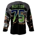 Zombies Hockey Jersey back
