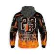 Blazers Hoodie back