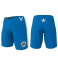 blue shorts back and front