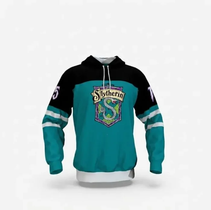 slytherine hoodie Slytherin Hoodie