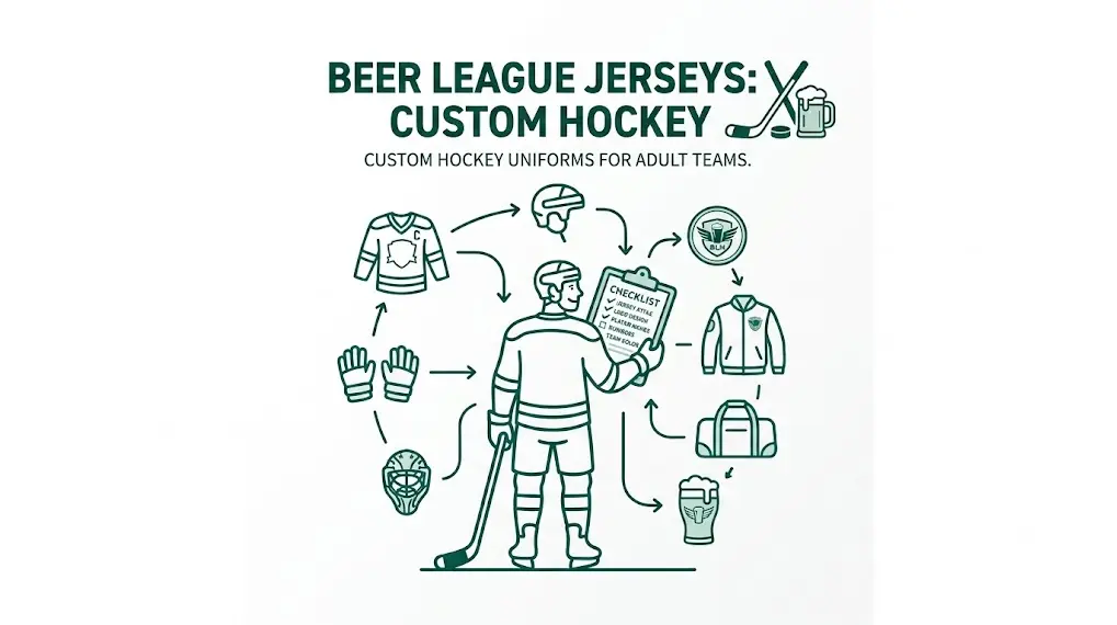 beers league hockey jersey