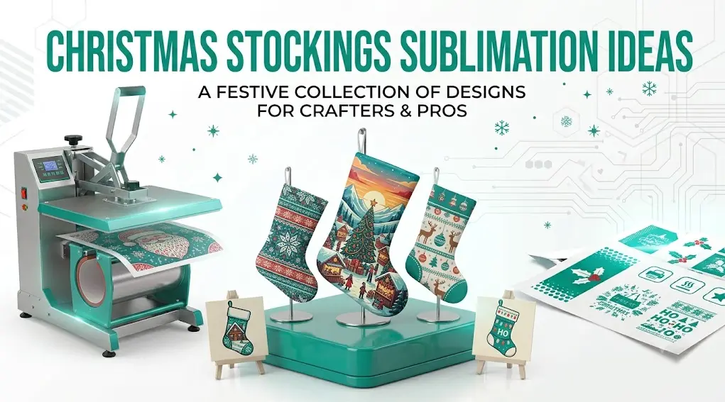 christmas sublimation stockings