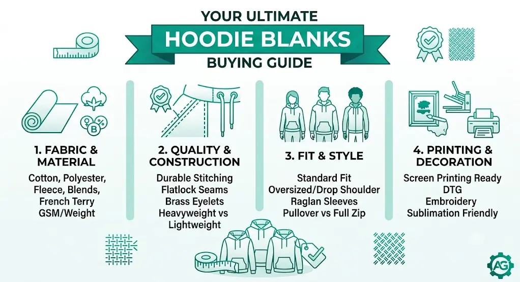 hoodie blanks buying guide
