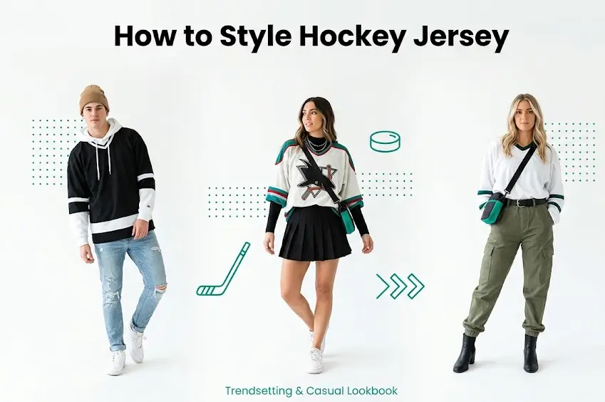 how to style hockey jersey
