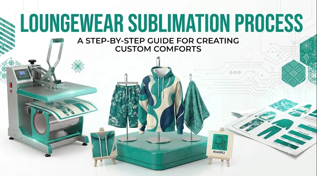 loungewear sublimation process