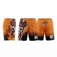 Outlaws Halloween Softball Shorts back