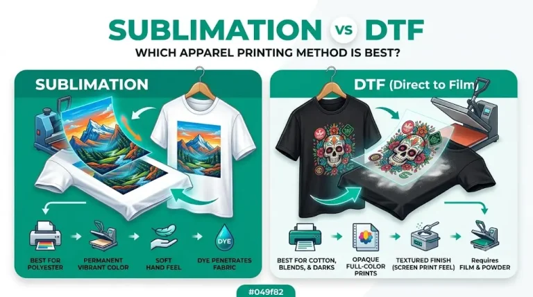 sublimation vs dtf