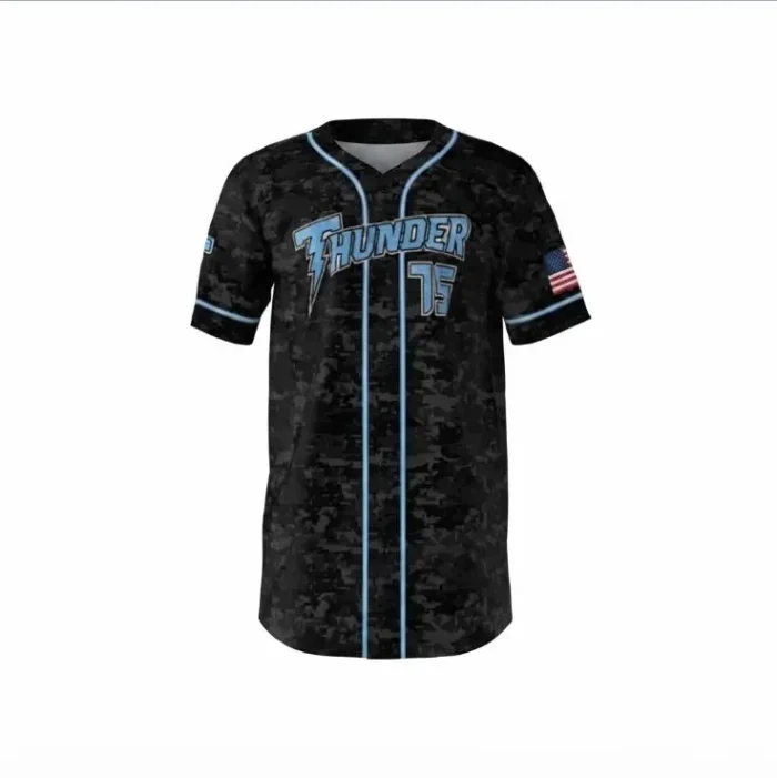 Thunder Black Softball Jersey