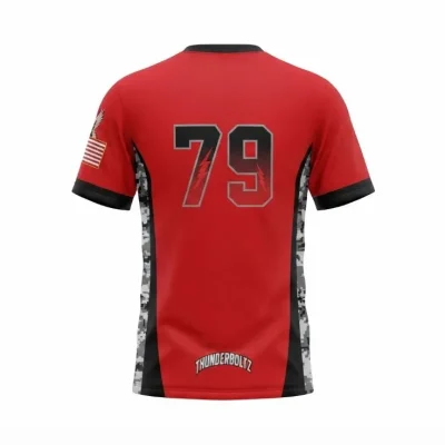 thunderboltz softball jersey back Thunderboltz Softball Jersey back