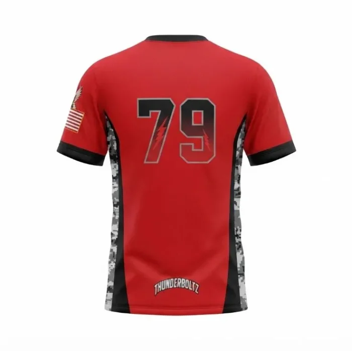 thunderboltz softball jersey back Thunderboltz Softball Jersey back