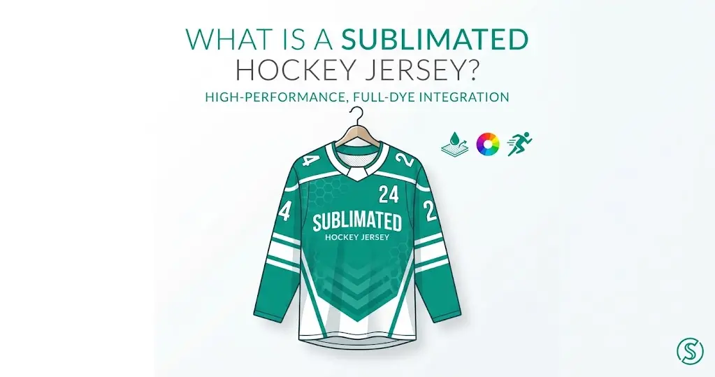 what a sublimated hockey jersey is