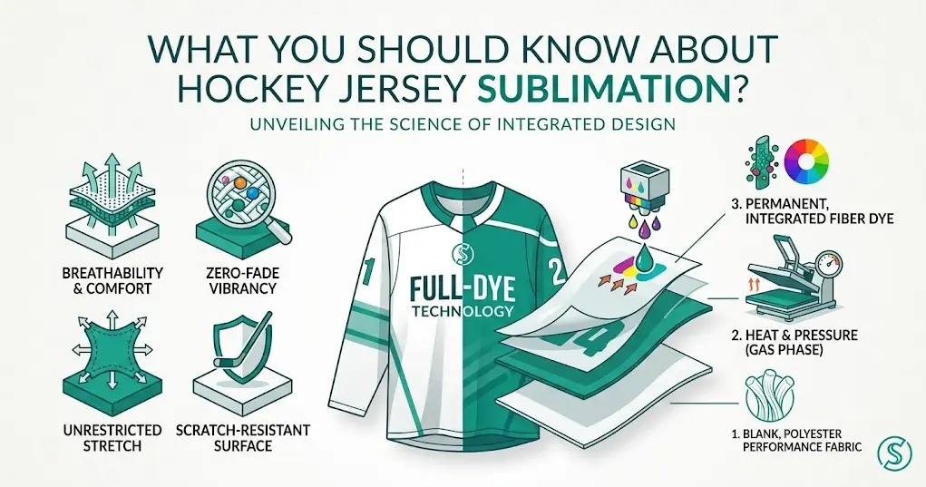 what you should know about hockey jersey sublimation