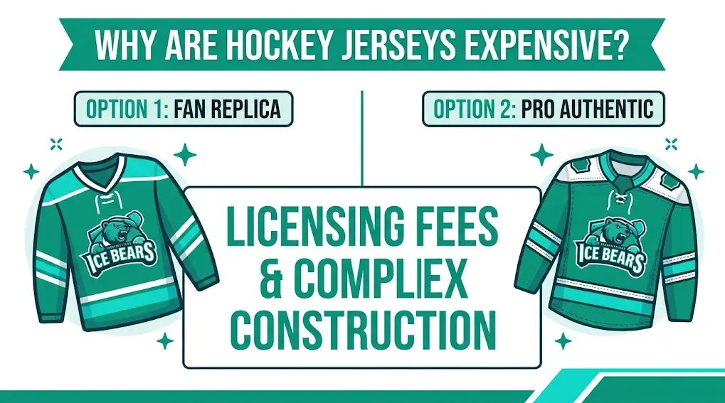 why are hockey jersey expensive