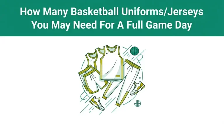 how many basketball jerseys you needed for a full game day