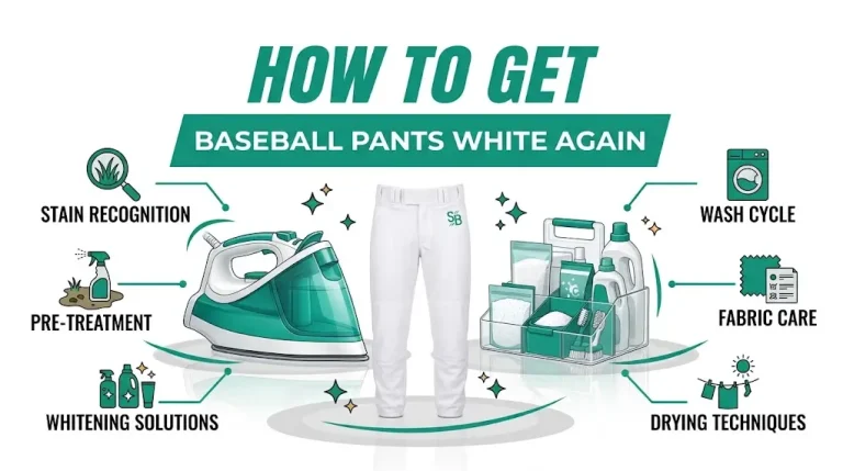 get your baseball panst white again
